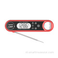 CE LFGB Goedgekeurde 3S Snelle aflezing Waterdichte keukenthermometer met kalibratie met achtergrondverlichting voor BBQ-koken